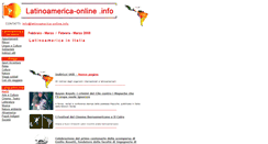Desktop Screenshot of latinoamerica-online.info